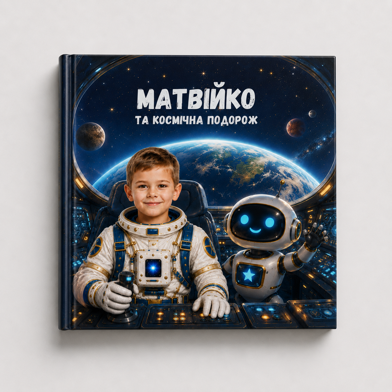 Обкладинка книги «Космічна подорож»